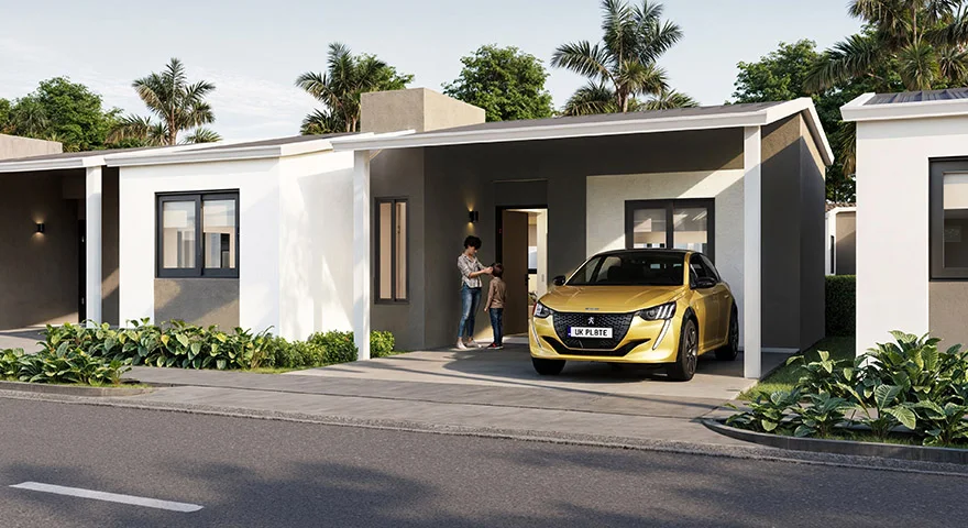 Sun Lake Residences, render oficial
